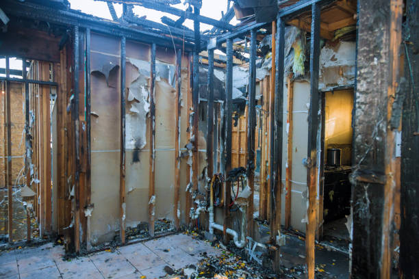 Professional Soot Cleanup technician working in Cloverdale, VA